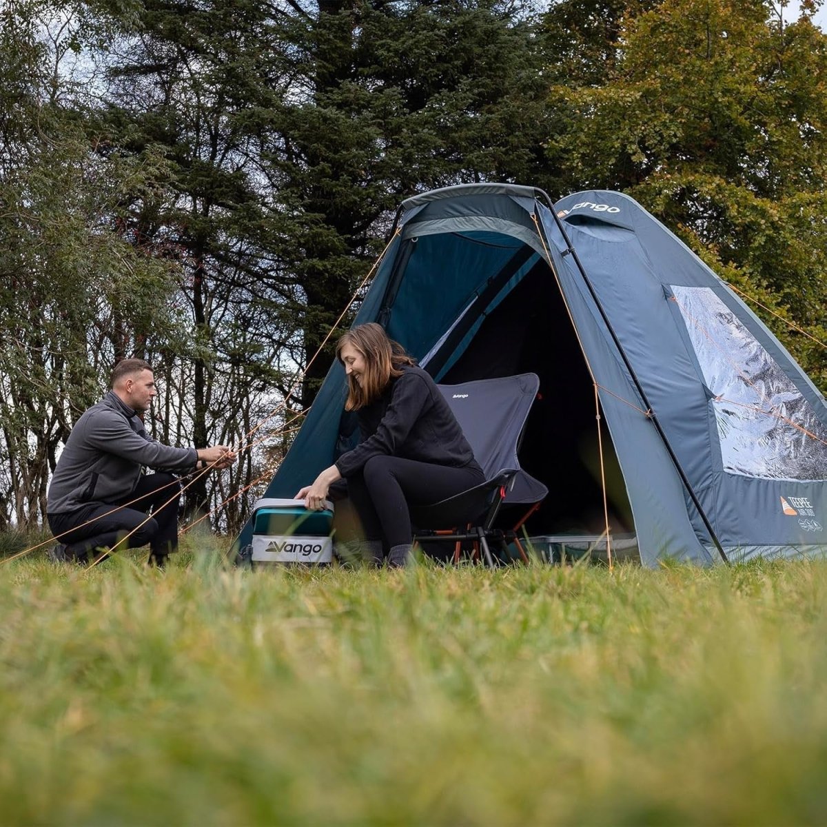 3 Man Airbeam Inflatable Teepee Tent 3000mm Waterproof - Kwikley