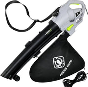 3000W 3 - in - 1 Garden Leaf Blower Vacuum Shredder 10m Cable 35L Bag - Kwikley