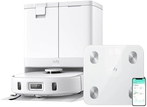 Robot Vacuum Mop Self Empty 8000Pa AI Smart Mapping Auto Clean