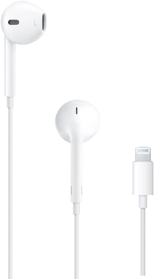 Wired Earbuds Lightning Connector In Ear Headphones Mic Remote