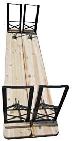 3pc Folding Wooden Picnic Table Bench Set Garden BBQ