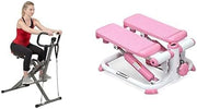 Mini Stair Stepper Squat Row Machine Full Body Home Trainer
