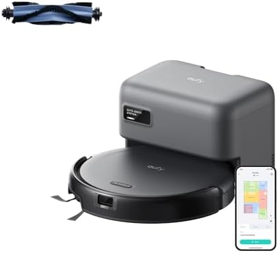 Robot Vacuum Self Empty 4000Pa Slim 2.85in Laser Navigation