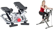 Twist Stepper Machine Squat Row Trainer Full Body Home Gym