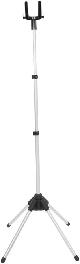 Clothes Steamer Stand Adjustable 85-160cm Foldable Garment Rack