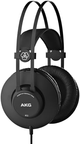Closed Back Studio Monitor Headphones 40mm Drivers Wired