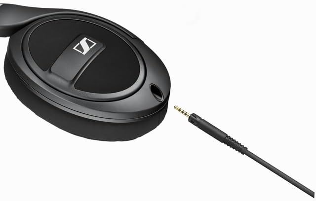 Closed Back Over Ear Headphones Studio Sound Detachable Cable
