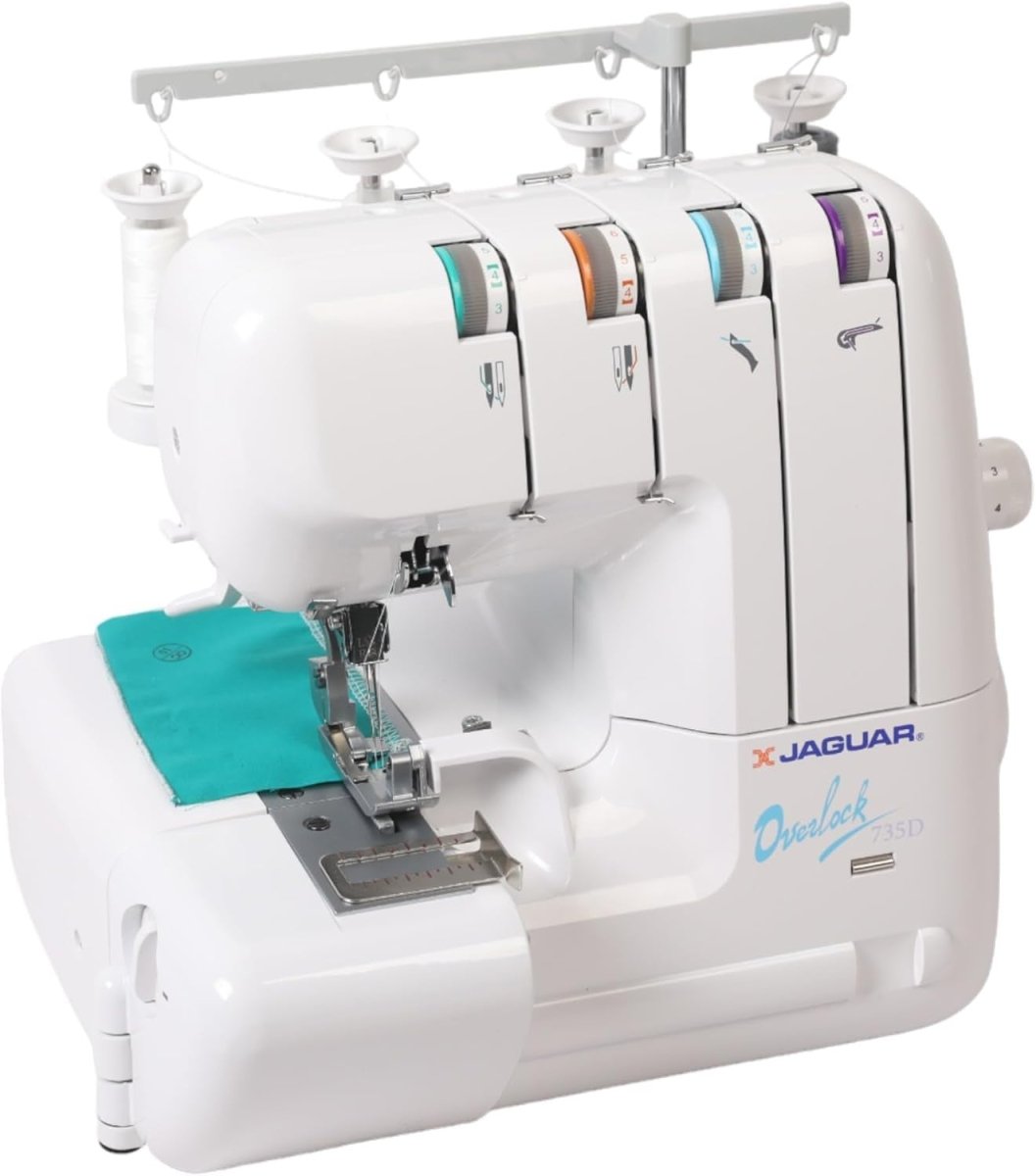 3/4 Thread Overlocker Serger Sewing Machine Differential Feed 1300SPM - Kwikley