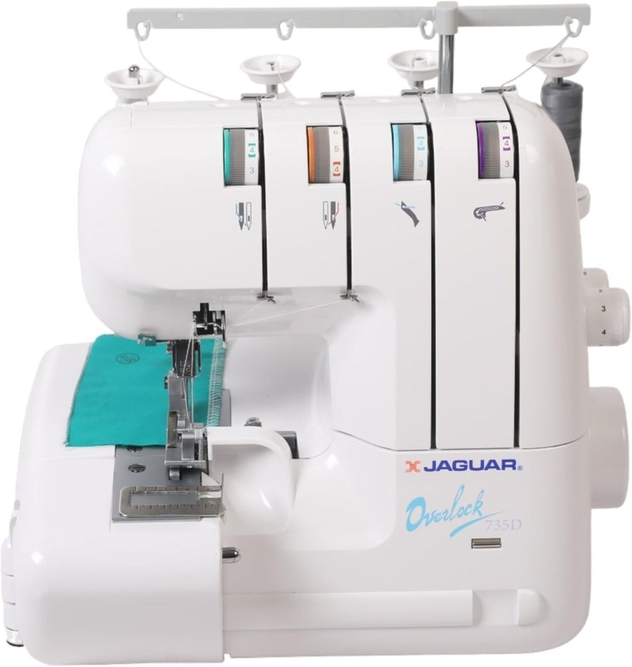 3/4 Thread Overlocker Serger Sewing Machine Differential Feed 1300SPM - Kwikley