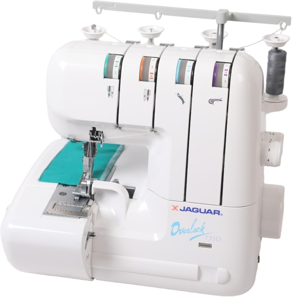 3/4 Thread Overlocker Serger Sewing Machine Differential Feed 1300SPM - Kwikley