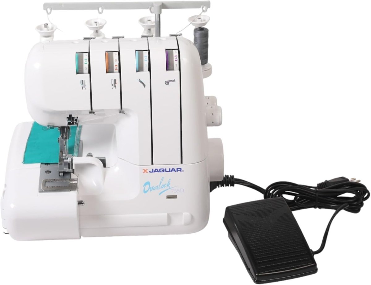 3/4 Thread Overlocker Serger Sewing Machine Differential Feed 1300SPM - Kwikley