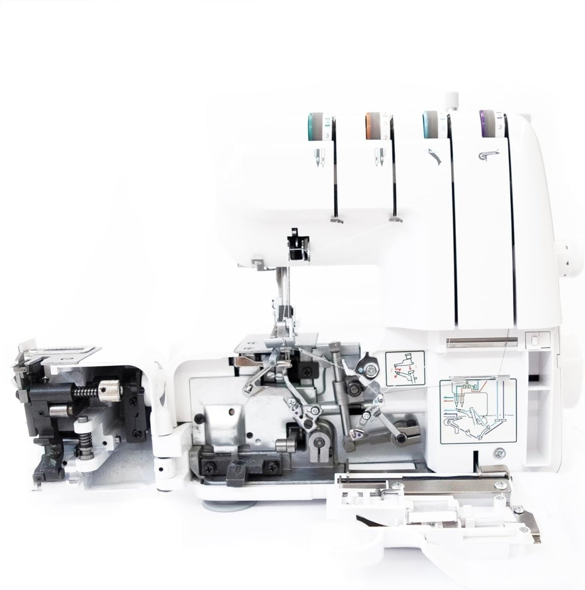 3/4 Thread Overlocker Serger Sewing Machine Differential Feed 1300SPM - Kwikley