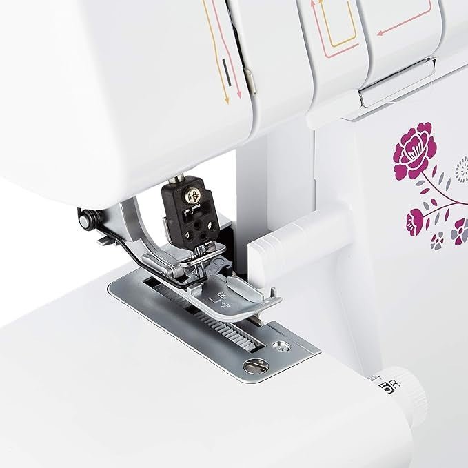 3/4 Thread Overlocker Sewing Machine LED Light FAST Threading System - Kwikley