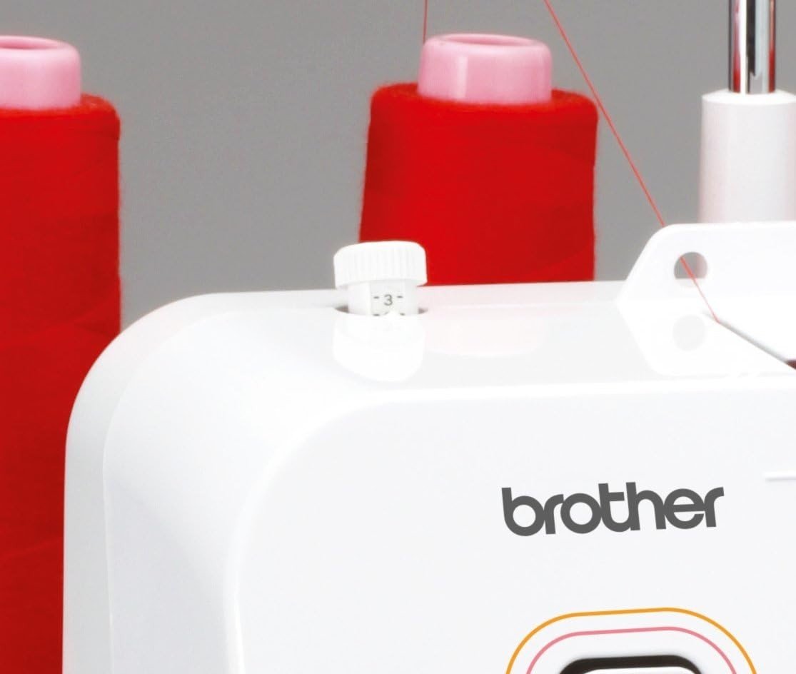 3/4 Thread Overlocker Sewing Machine LED Light FAST Threading System - Kwikley