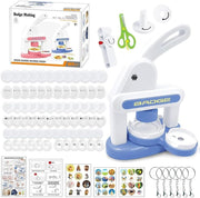 35mm & 55mm Button Badge Maker Press Kit DIY Making Machine - Kwikley