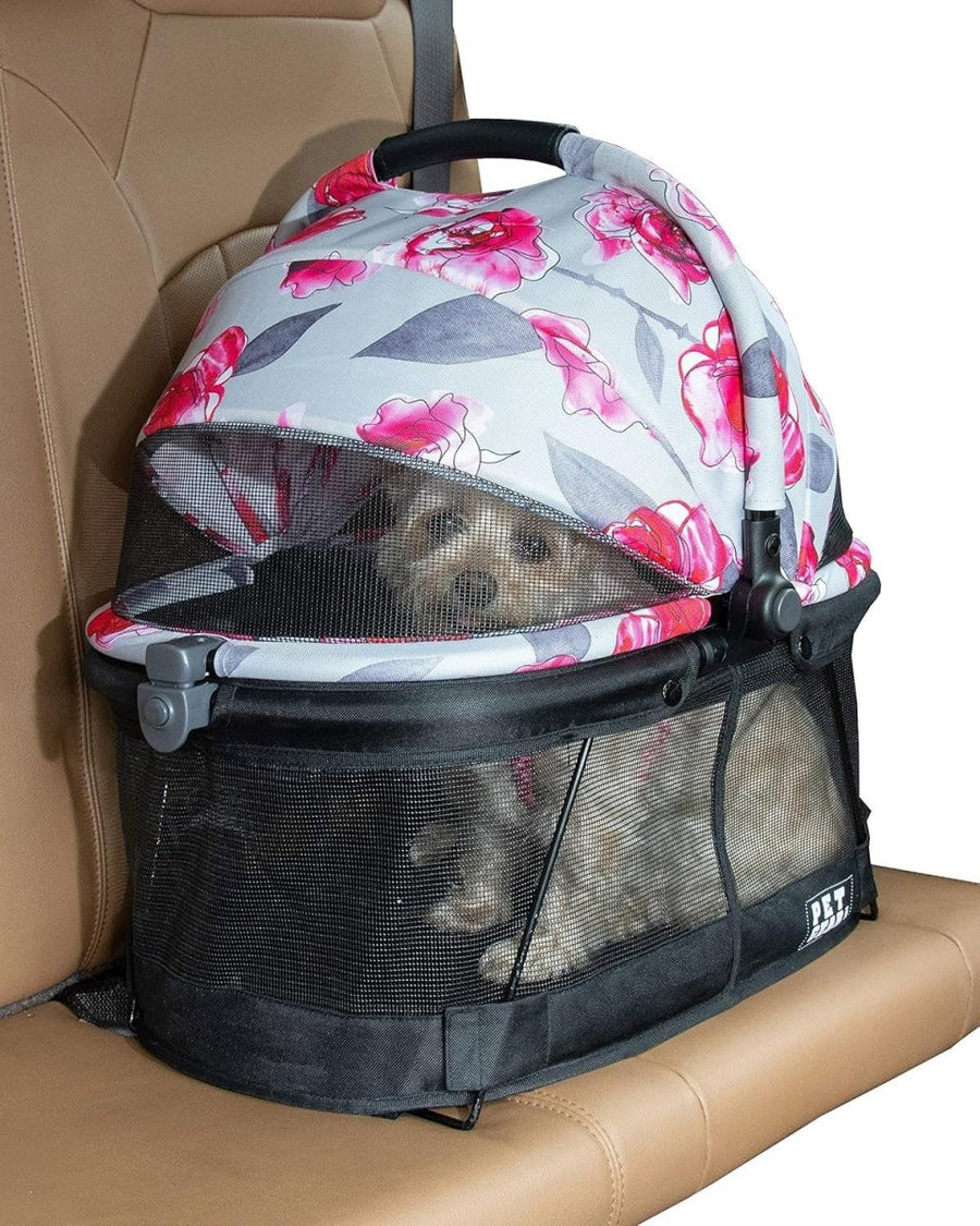 360 Pet Carrier Car Seat for Small Dogs Cats Washable Travel Crate - Kwikley