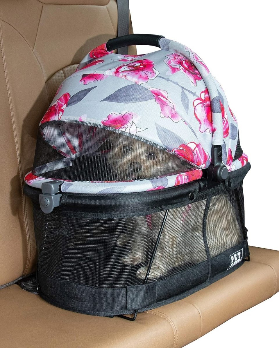 360 Pet Carrier Car Seat for Small Dogs Cats Washable Travel Crate - Kwikley