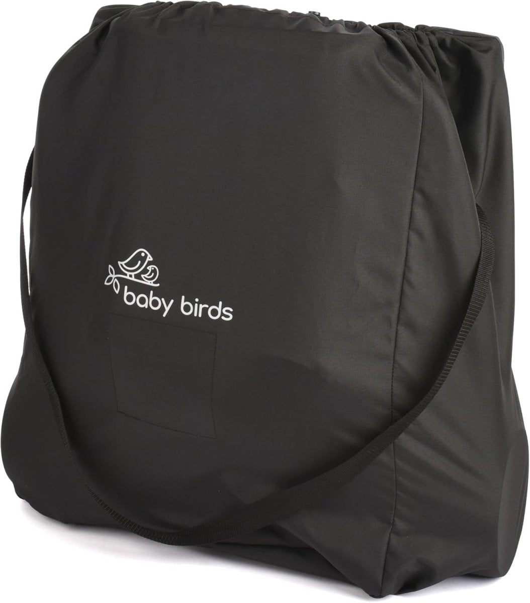 360° Rotating Baby Stroller Parent Facing Compact Fold Pram Black - Kwikley