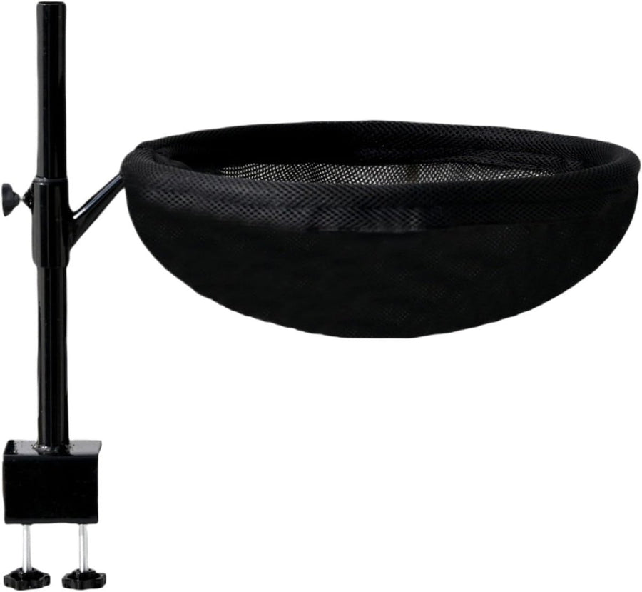 360° Rotating Cat Desk Hammock Washable Clamp On Bed Black - Kwikley
