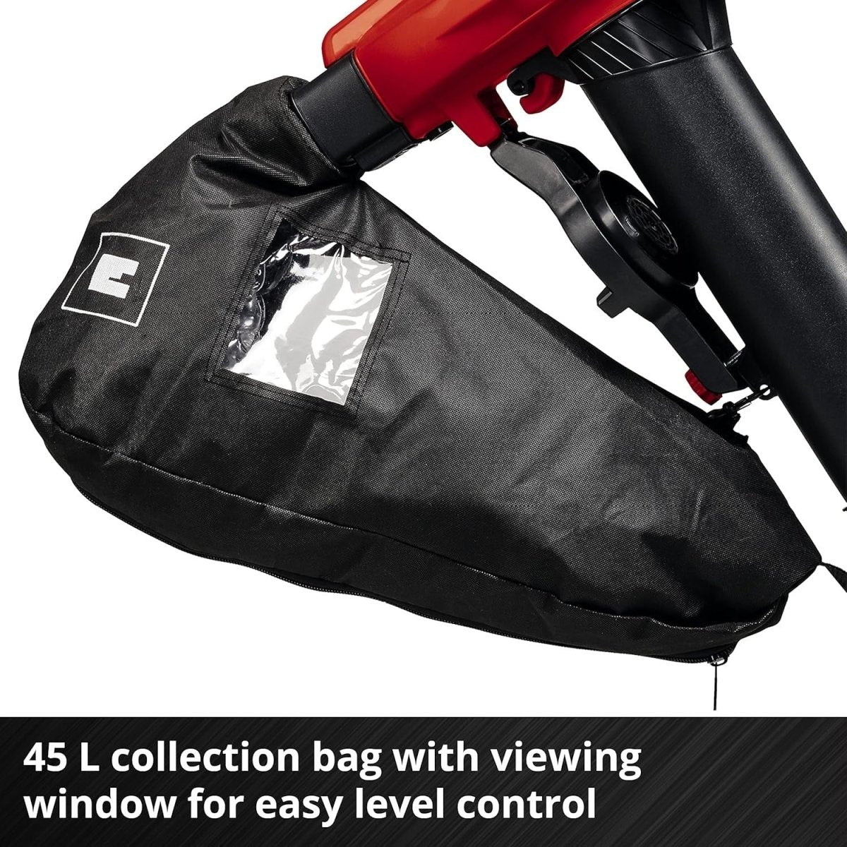 36V Cordless Leaf Blower Vacuum 2 - in - 1 Turbo Mulcher 45L Collection Bag - Kwikley