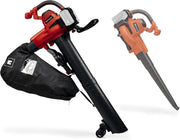 36V Cordless Leaf Blower Vacuum 2 - in - 1 Turbo Mulcher 45L Collection Bag - Kwikley
