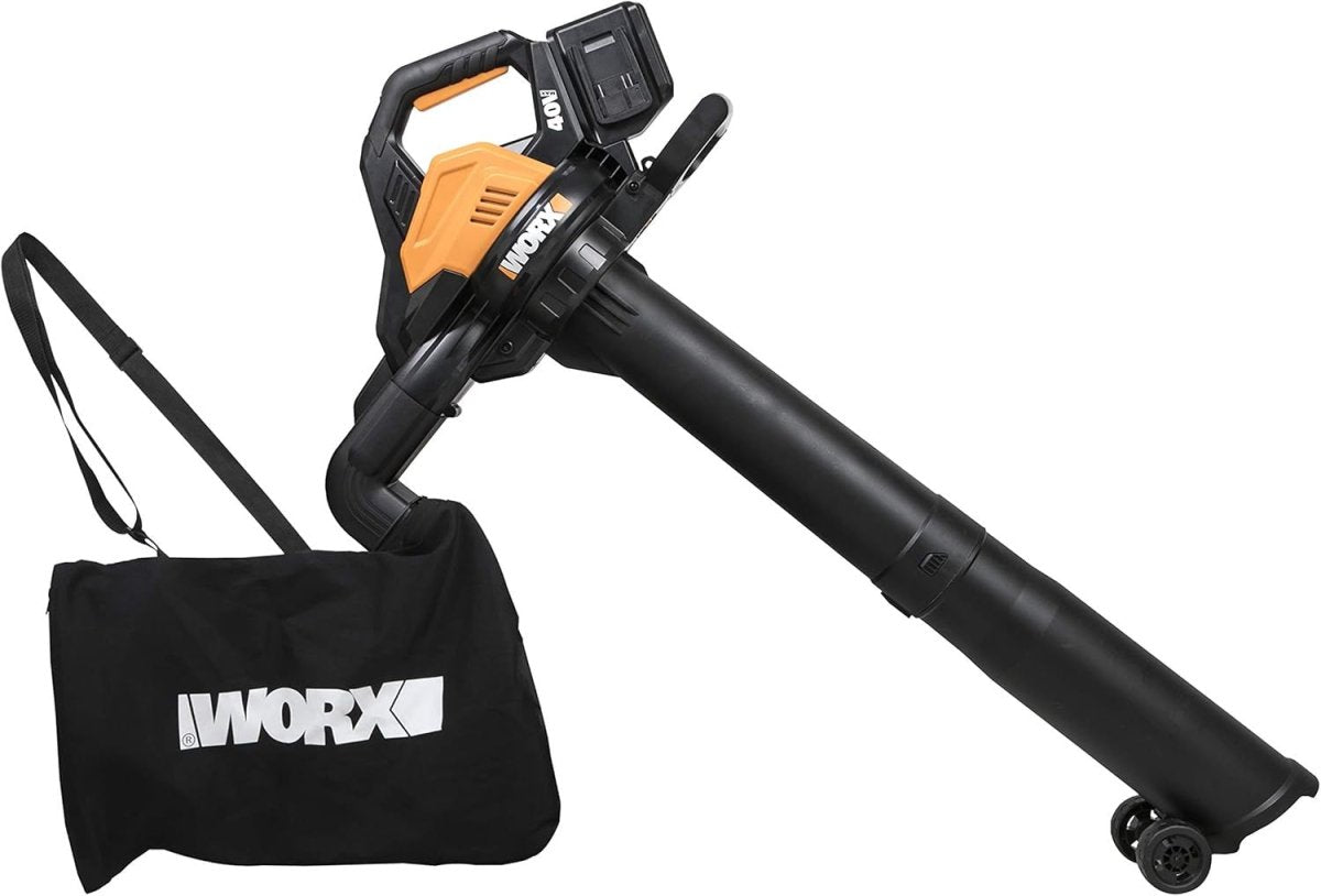 36V Cordless Leaf Blower Vacuum Brushless Dual Battery Garden Tool Only - Kwikley