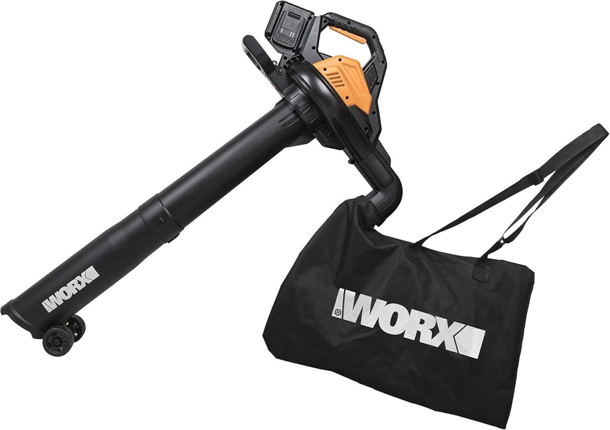 36V Cordless Leaf Blower Vacuum Brushless Dual Battery Garden Tool Only - Kwikley