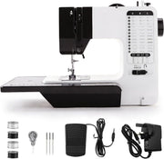 38 Stitch Electric Sewing Machine Double Needle Extension Table UK Plug - Kwikley