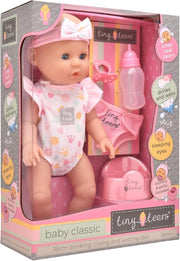 38cm Baby Doll Crying Wetting w Bottle Potty Nappy Dummy - Kwikley