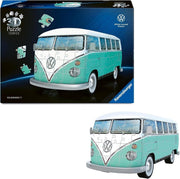 3D Camper Van Puzzle 108 Piece Classic Bus Model Kit No Glue Gift - Kwikley