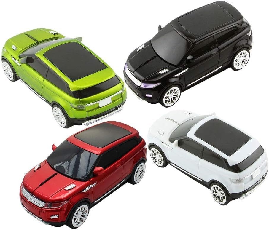 3D Car Shape Wireless Mouse 2.4G USB Optical Gaming PC Laptop - Kwikley