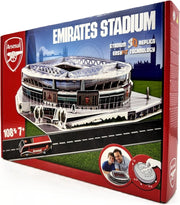 3D Football Stadium Puzzle 108 Piece Building Model DIY Display - Kwikley