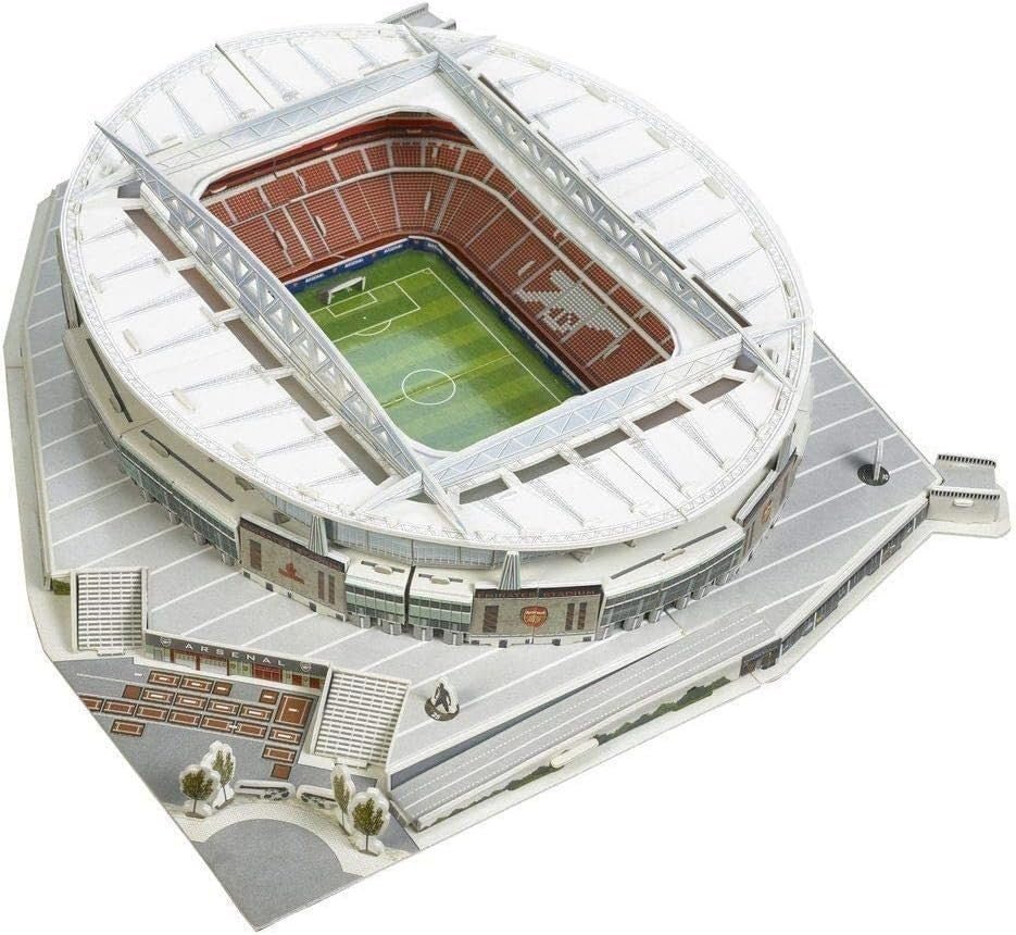 3D Football Stadium Puzzle 108 Piece Building Model DIY Display - Kwikley