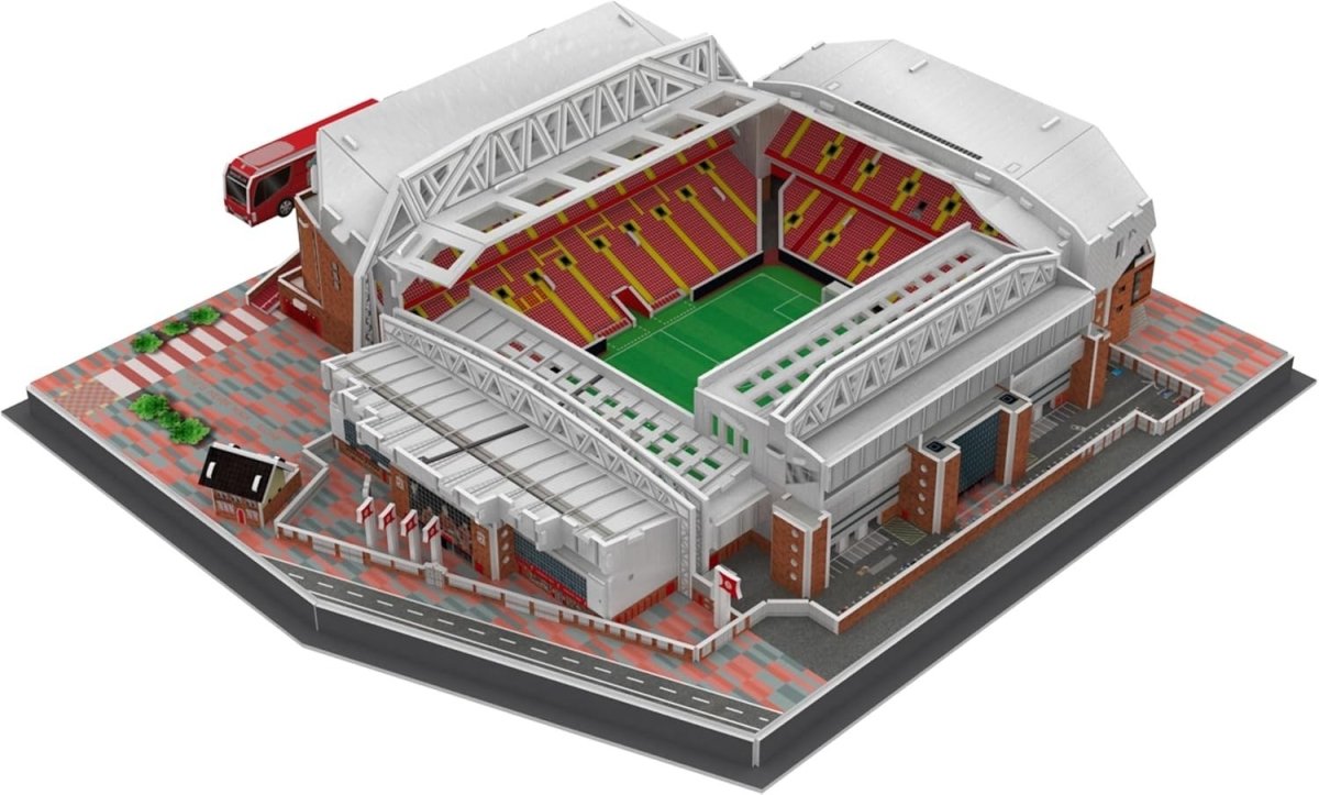 3D Football Stadium Puzzle 141 Piece Soccer Arena Model Kit Gift - Kwikley