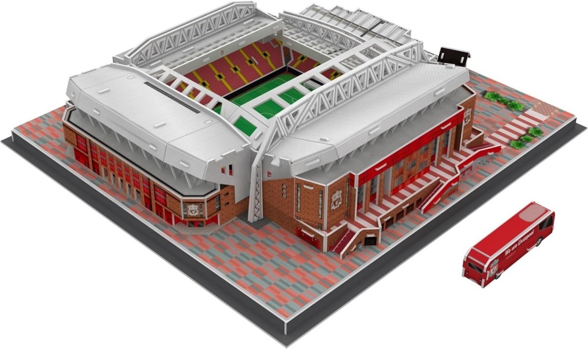 3D Football Stadium Puzzle 141 Piece Soccer Arena Model Kit Gift - Kwikley