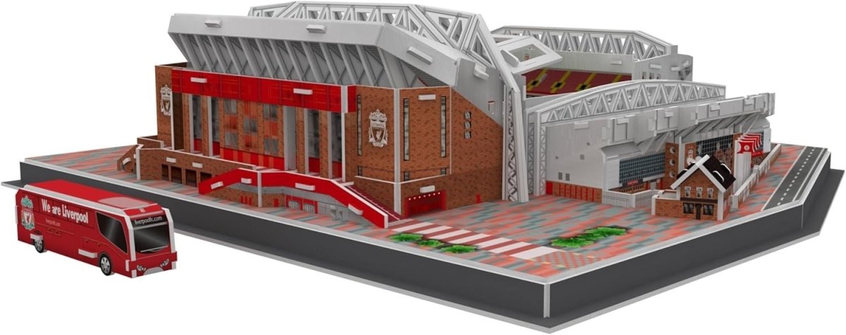 3D Football Stadium Puzzle 141 Piece Soccer Arena Model Kit Gift - Kwikley
