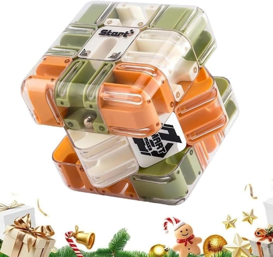 3D Labyrinth Puzzle Ball Mind Challenge Stress Relief Desk Fidget - Kwikley