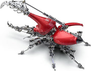 3D Metal Beetle Puzzle Steampunk Insect Model Kit 1014PCS DIY Display - Kwikley