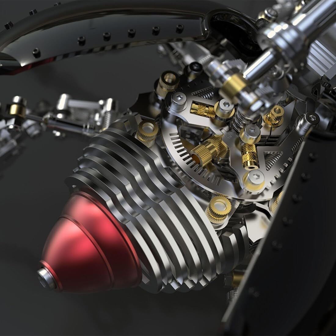3D Metal Beetle Puzzle Steampunk Insect Model Kit 1014PCS DIY Display - Kwikley