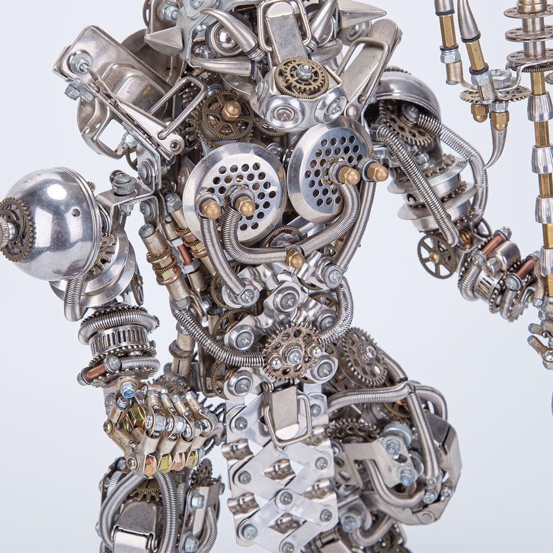 3D Metal Bull Headed Man Puzzle 2500PCS Steampunk DIY Model Kit - Kwikley