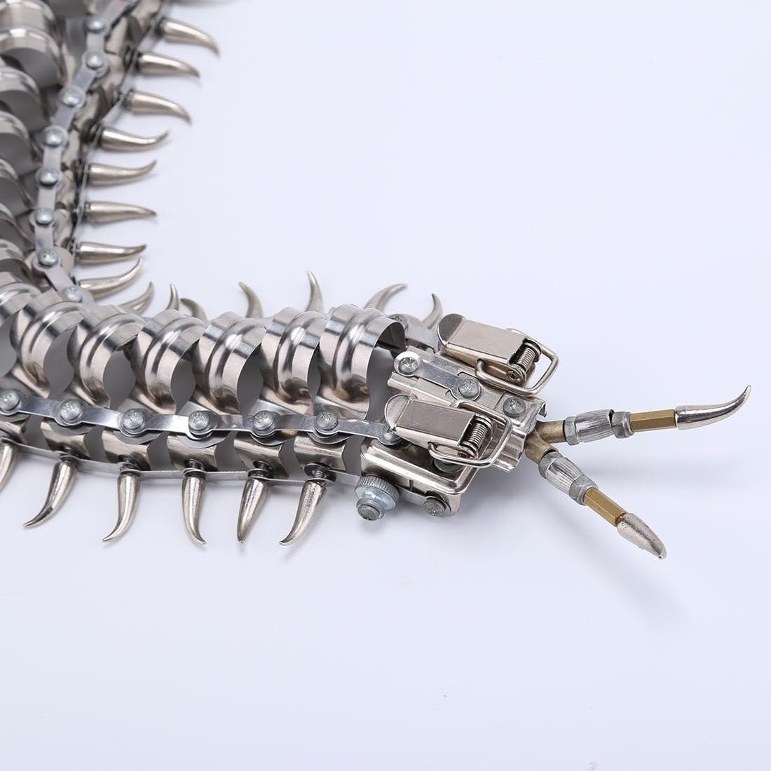3D Metal Centipede Puzzle Kit 480PCS Articulated DIY Model Decor - Kwikley