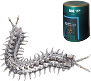 3D Metal Centipede Puzzle Kit 480PCS Articulated DIY Model Decor - Kwikley