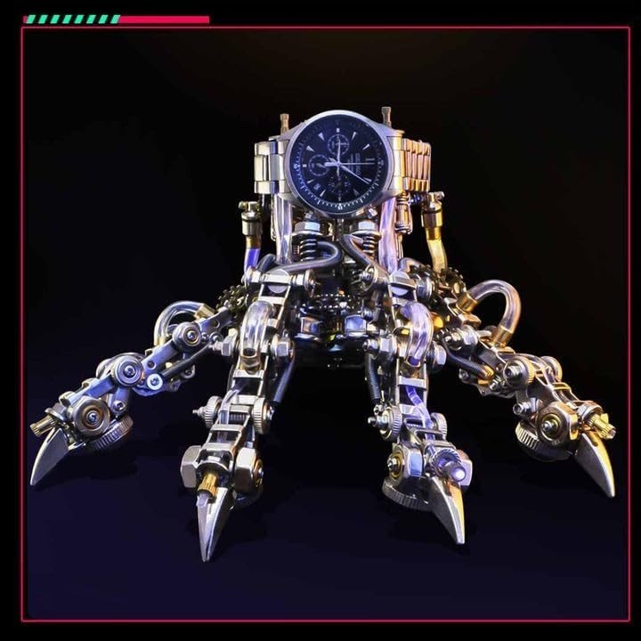 3D Metal Dragon Claw Puzzle Kit 800PCS Steampunk DIY Desk Decor - Kwikley