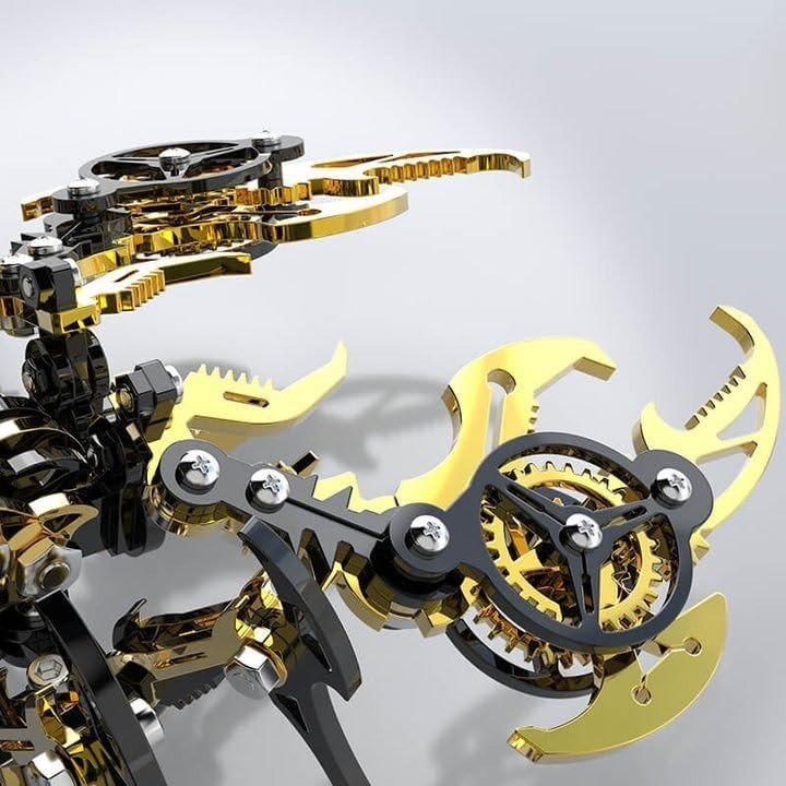 3D Metal Scorpion King Puzzle Kit 454PCS DIY Mechanical Model Gift - Kwikley