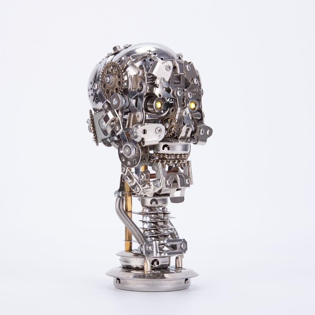 3D Metal Skeleton Puzzle Kit 200PCS DIY Anatomical Model Decor - Kwikley