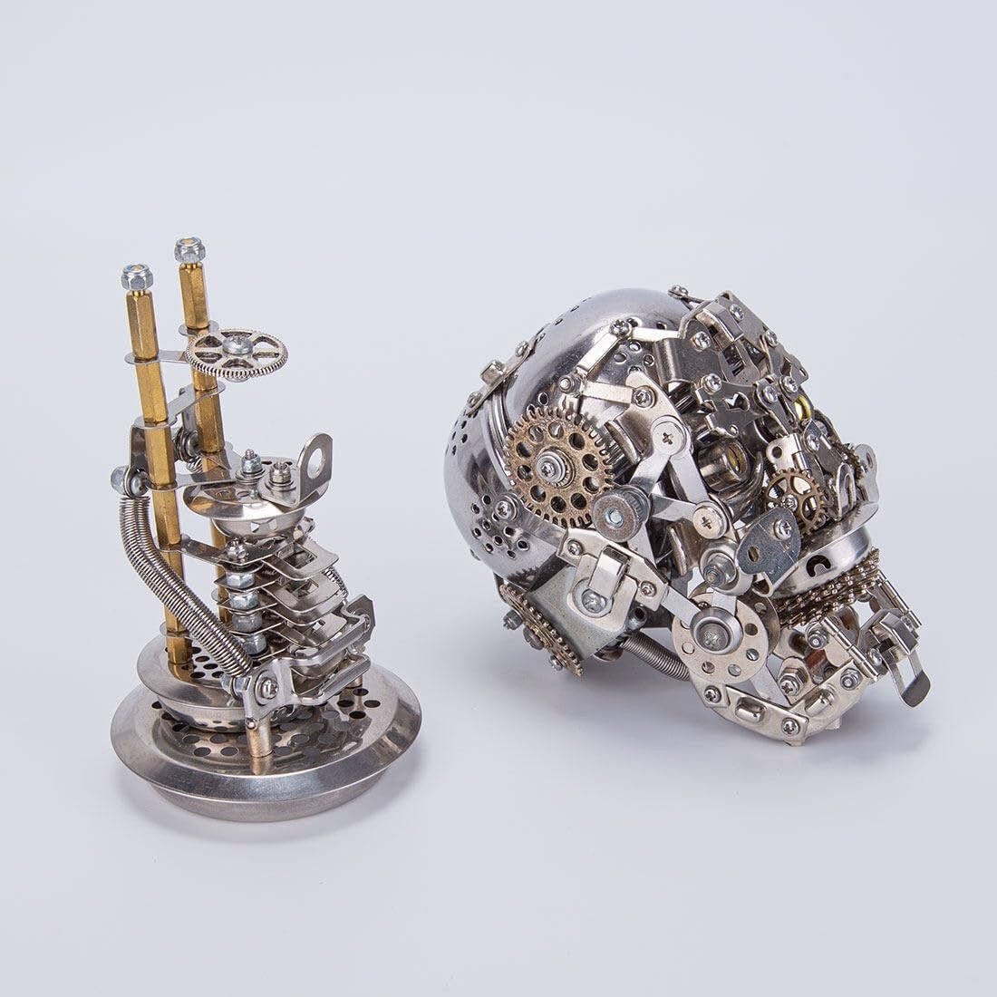 3D Metal Skeleton Puzzle Kit 200PCS DIY Anatomical Model Decor - Kwikley