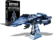 3D Metal Starship Puzzle Kit 378PCS Sci-Fi Space Battleship Model - Kwikley