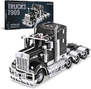 3D Metal Truck Model Kit DIY Stainless Steel Puzzle 308PCS Adult Build - Kwikley