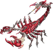 3D Metal War Scorpion Model Kit 1073PCS Articulated Mechanical Puzzle - Kwikley