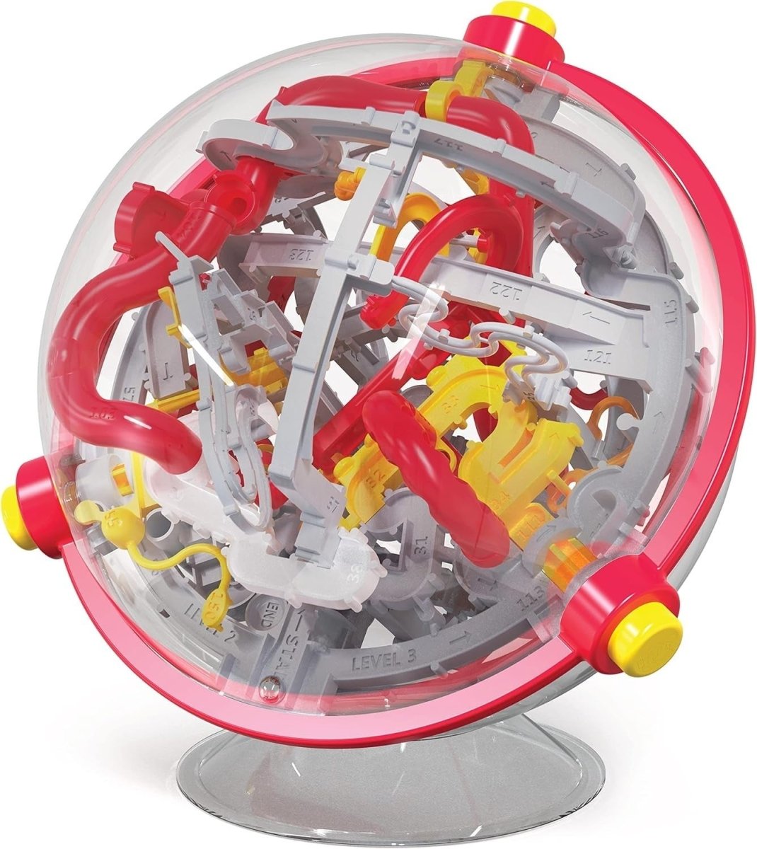 3D Puzzle Ball Maze Game 150 Obstacles Fidget Toy Brain Teaser Travel Game - Kwikley